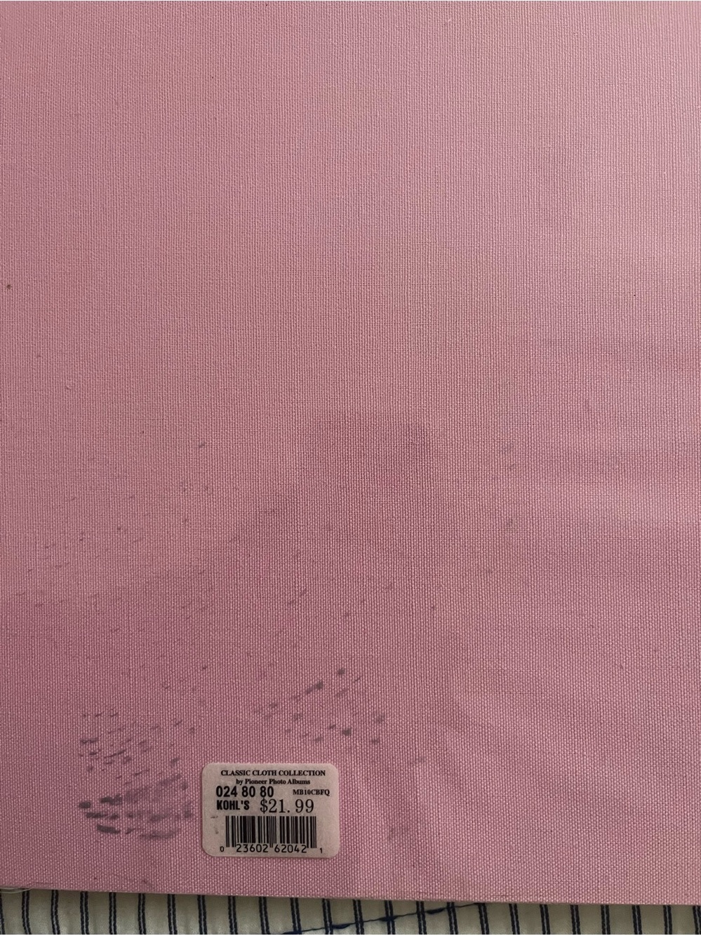 Pink Square Photo Album - Picture 5 of 5